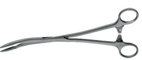 КОРНЦАНГ ДЛЯ ТАМПОНІВ/ПЕРЕВ'ЯЗКИ МАЙЄР SUSI®, ВИГНУТИЙ, 265 ММ